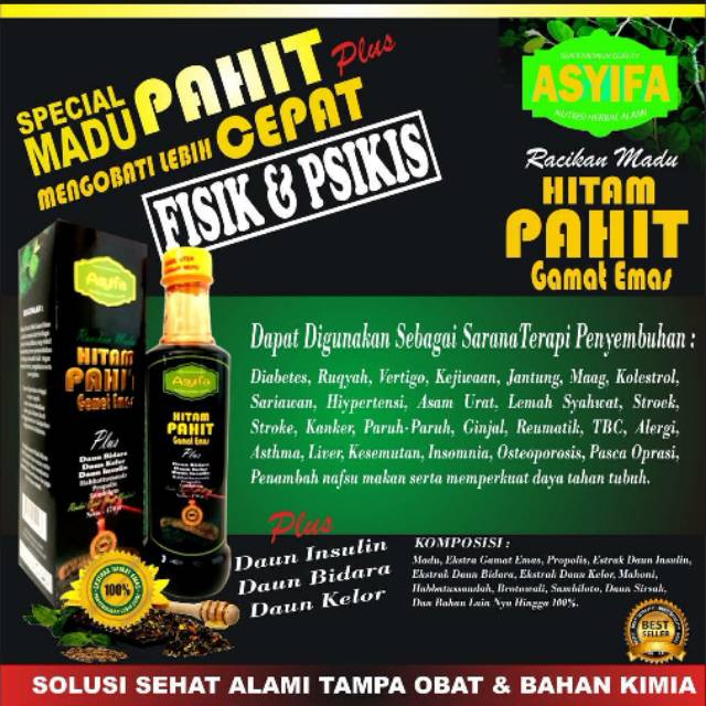 

MADU HITAM PAHIT JOS