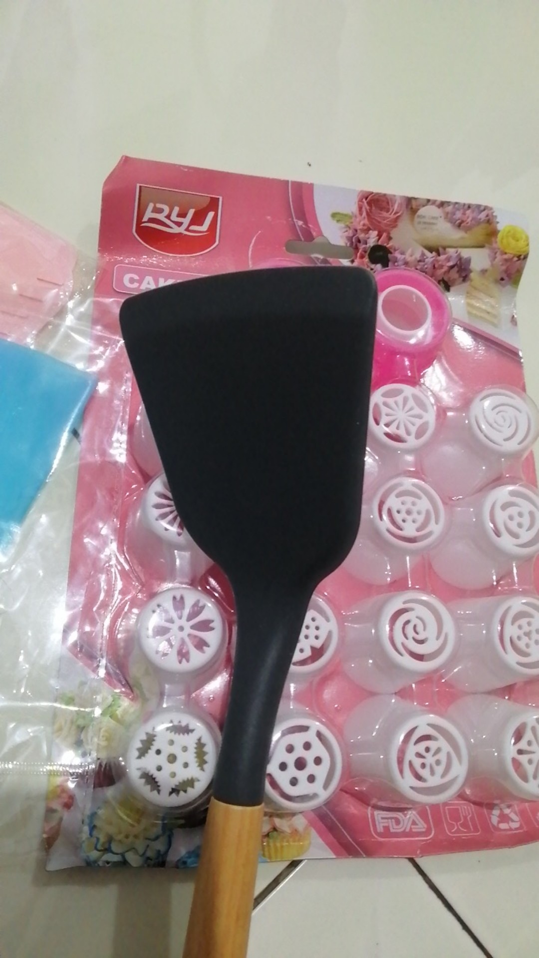 Premium Alat Masak Silikon Silicone Cooking Utensil Satuan