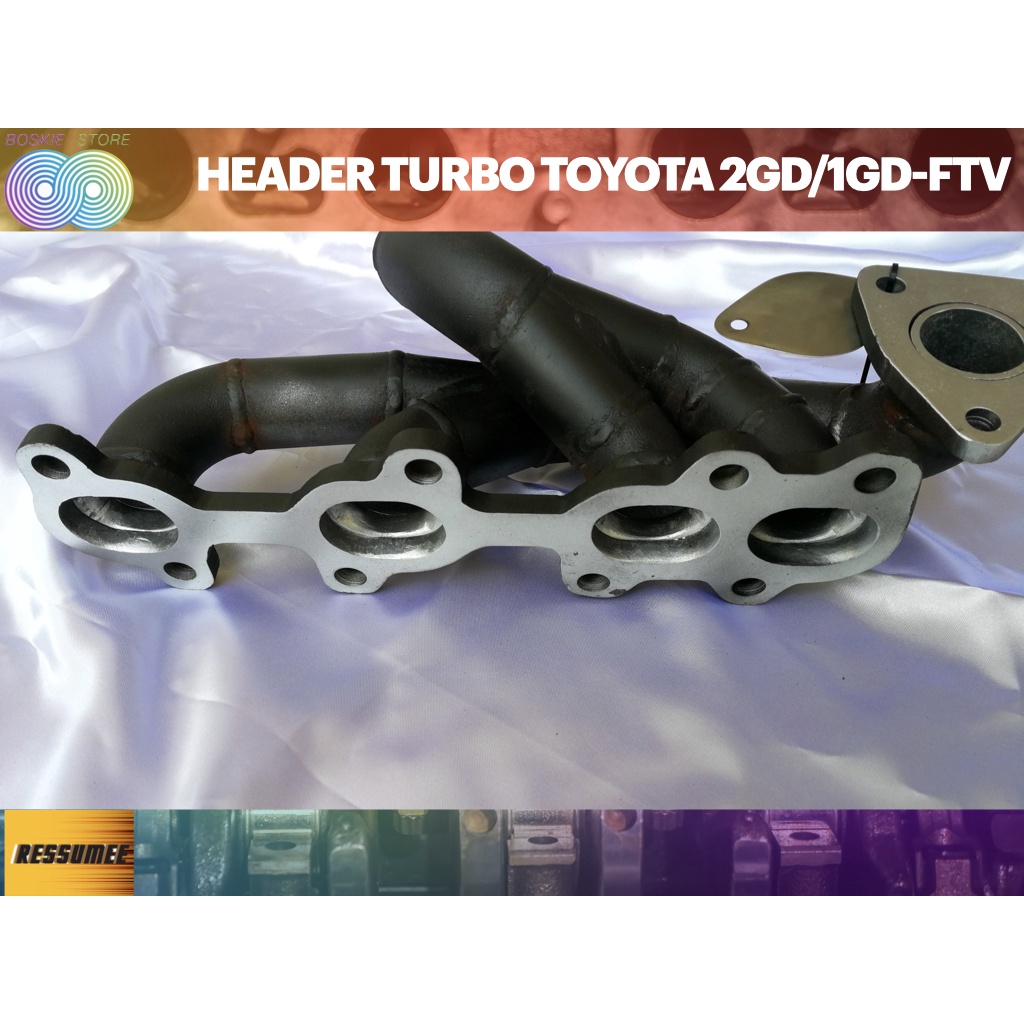 Header Fortuner Innova Reborn Diesel Turbo 1GD 2GD 2016 up