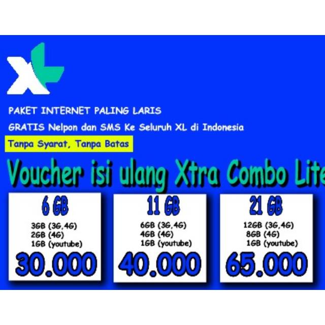 VOUCHER XL Xtra ComboLite