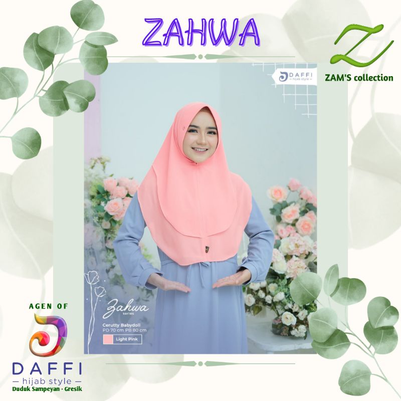 Zc ZAHWA by Daffi Hijab