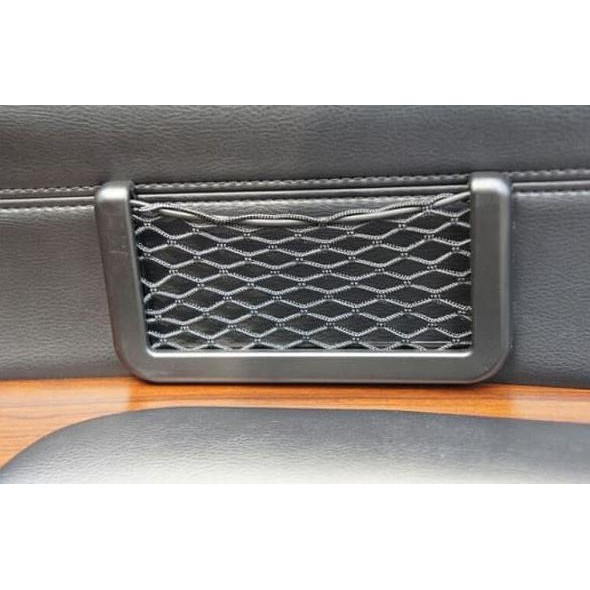 Car Net Pocket Large / Jaring Tempat Hp Untuk Mobil / Aksesoris Mobil