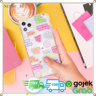 SOFT CASE OPPO RENO 3 4 F 5 A15 A77 A11K A52 A92 A33 A53 - WISDOM CASE AIRPILLOW CASETIFY