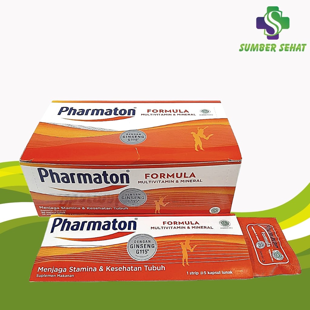 PHARMATON FORMULA BOX 50 KAPSUL