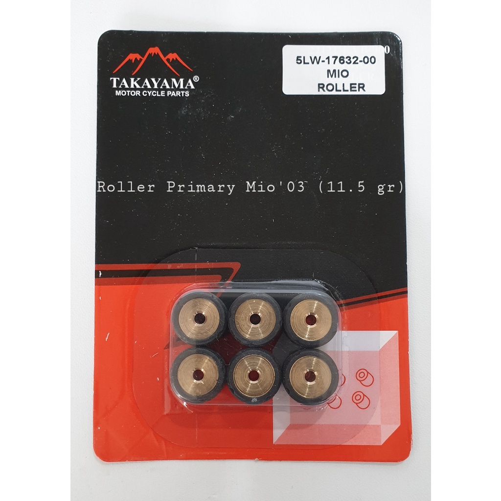 ROLLER PRIMARY (6 pcs) MIO '03 [5LW-17632-00]