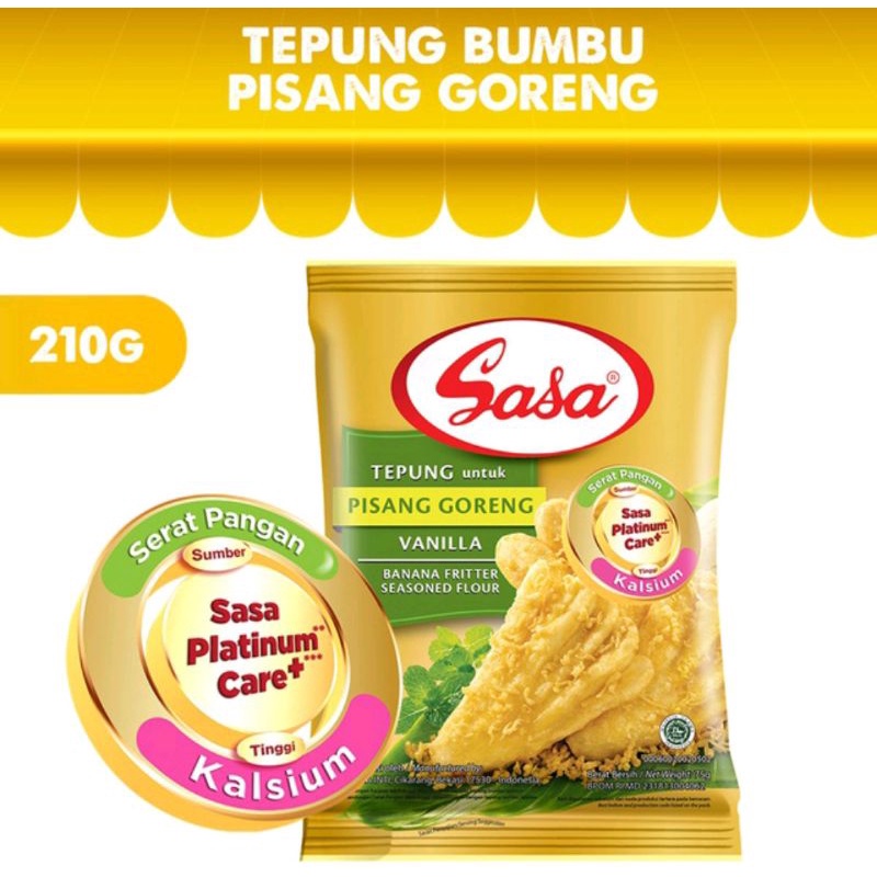 

SASA TEPUNG BUMBU PISANG GORENG VANILLA 210 GR
