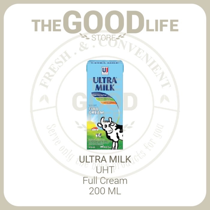 Susu Ultra UHT 200 ml - Full Cream