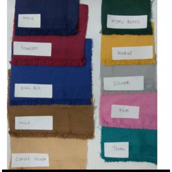 Harga Grosir KAIN KATUN POLOS/POLY MICROTEX/POLOS MICRO ....