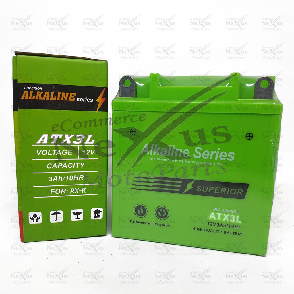 Aki Motor ALKALINE ATX3L GM3 YB3L / 12V 3A RXK RX King NSR150 NSR 150