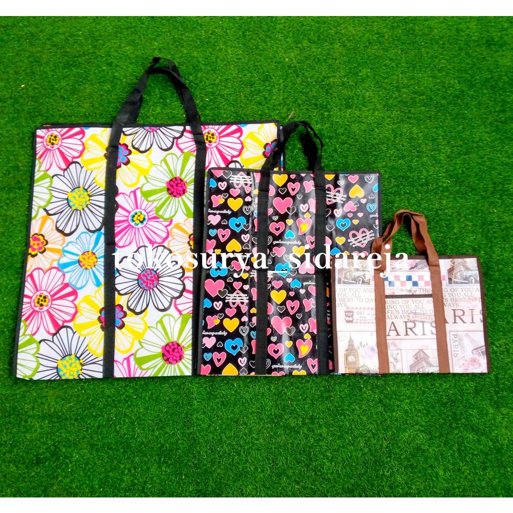 TAS PAKAIAN TAS LAUNDRY KECIL SEDANG BESAR BEST PRODUCT MOTIF KARTUN / KERANJANG LAUNDRY / TEMPAT LA