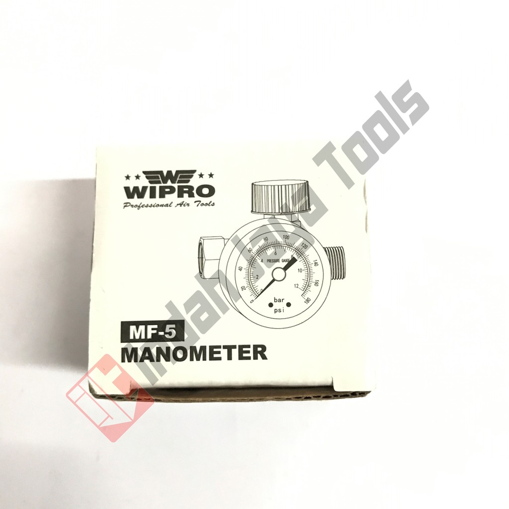 Regulator Spray Gun Air With Pressure Gauge - Pengatur Tekanan Angin Manometer