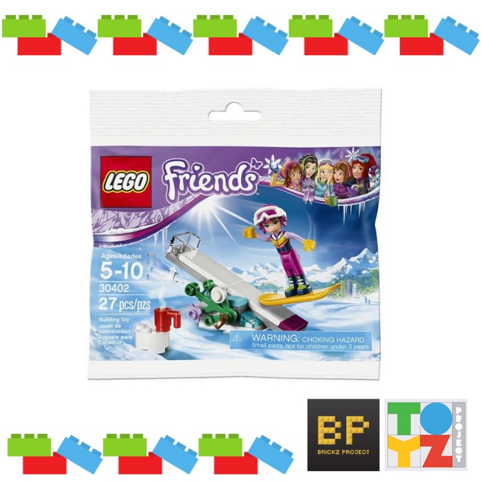 Lego 30402 Polybag Snowboard Tricks Friends