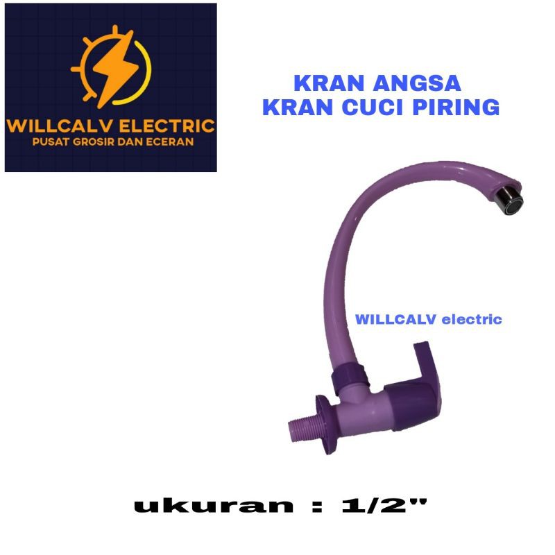 KRAN KERAN ANGSA PVC / KRAN KERAN CUCI PIRING PVC