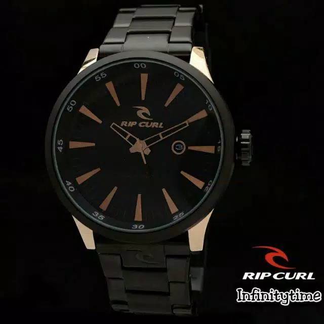 Original JAM TANGAN PRIA RIPCURL STALAKTIT RANTAI SUPER Premium Kekinian