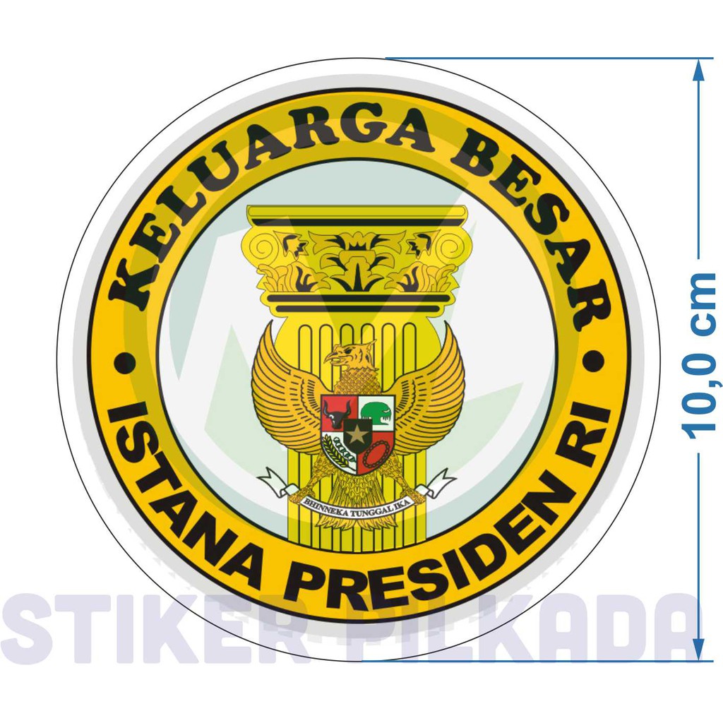 

STIKER VINYL KELUARGA BESAR ISTANA KEPRESIDENAN RI BULAT