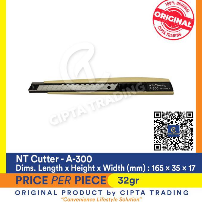 

[[BISA COD]] Cutter- NT Cutter - A-300