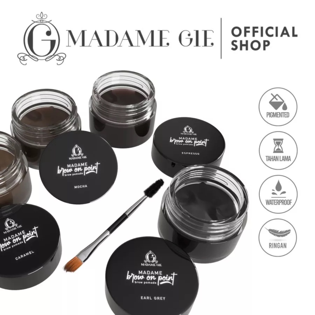 MADAME GIE BROW ON POINT BROW POMADE 6G