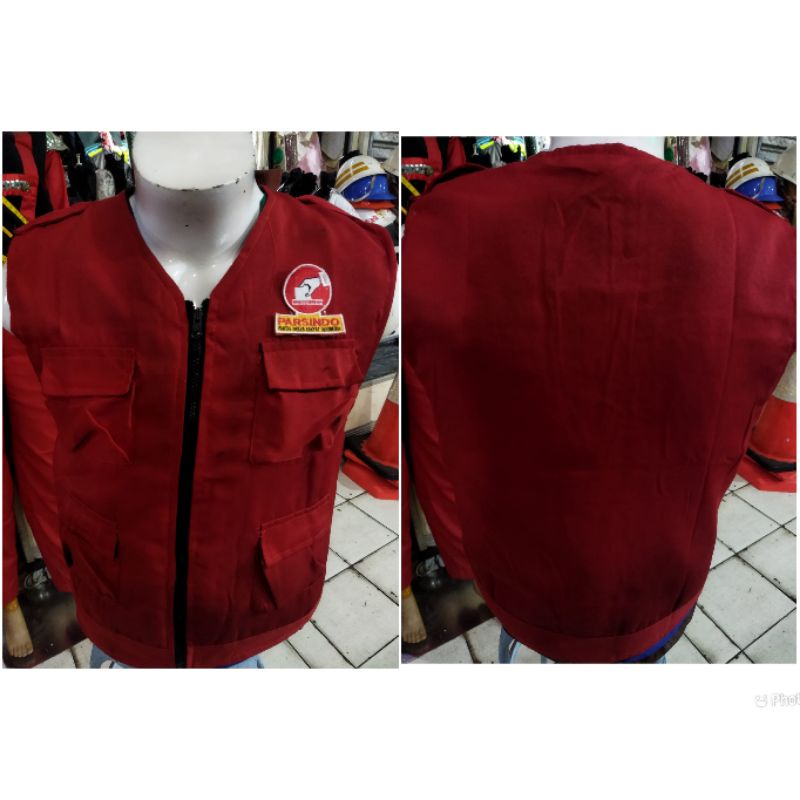 rompi partai parsindo tanpa krah