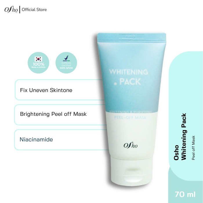 PROMO MURAH Osho - Whitenning Pack Free 3 Sch Osho Whitening Cream