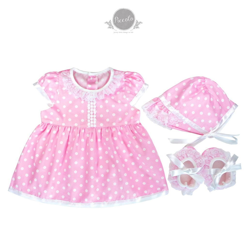  Newborn  Baby  Dress Set  Gift Baby  Baju  Bayi  Perempuan Kado 