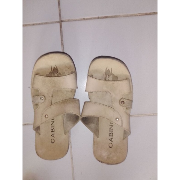 sandal gabino krem(sold)