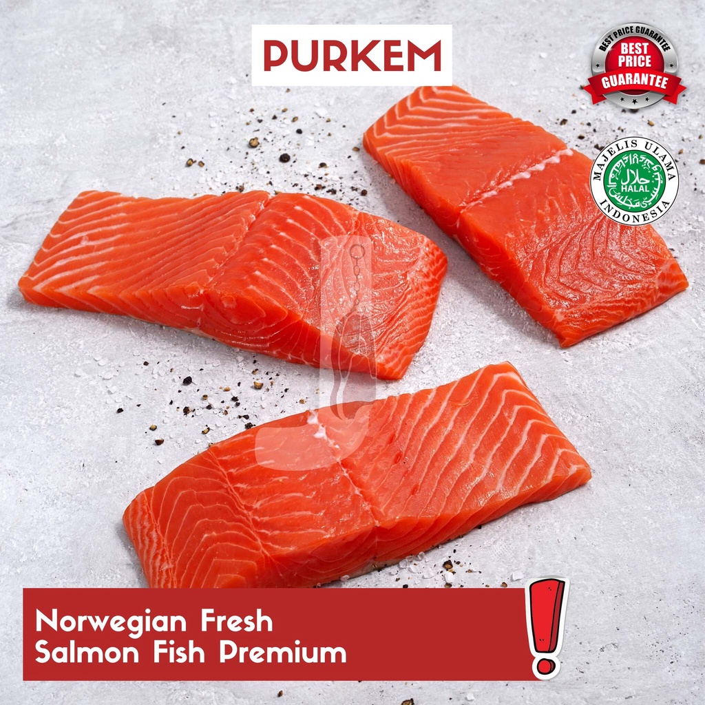 

Norwegian Fresh Salmon Fish - Puri kembangan