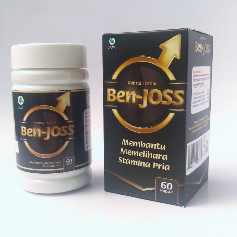 Kapsul Herbal Stamina Pria Ben-joss 60kpsl