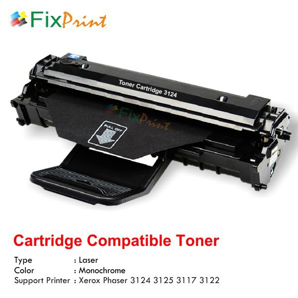 Compatible Cartridge Fuji Xerox 3124  Printer Xerox Phaser 3124 3125 3117 3122 Murah