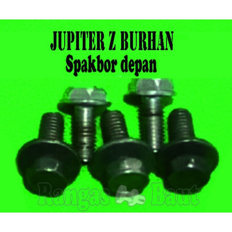 baut body spakbor depan yamaha jupiter z burhan/baut spakbor depan yamaha jupitrt z burhan
