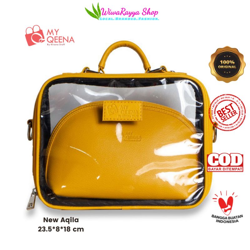 Tas Wanita New Normal Original  NEW AQILA My Qeena by Kirana Stuff