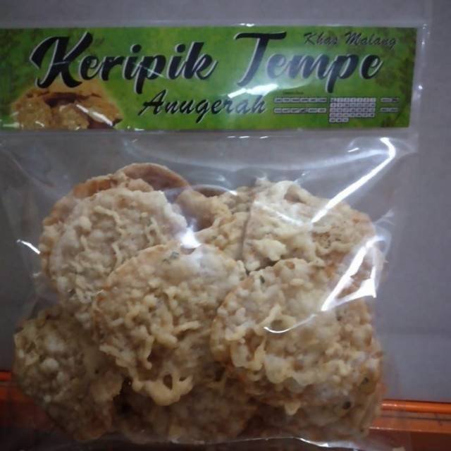

Keripik Tempe Anugrah 150grm