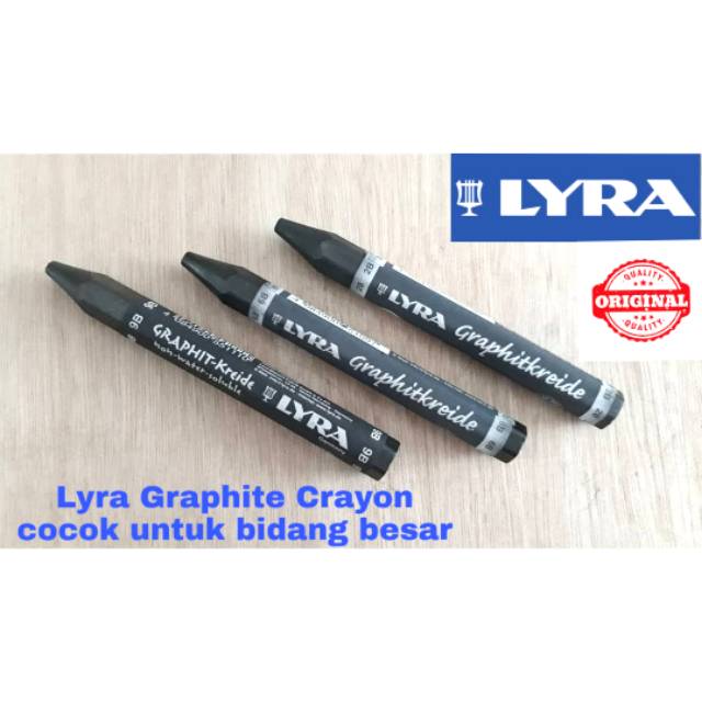 LYRA GRAPHITE CRAYON NON WATER SOLUBE &amp; WATERSOLUBE