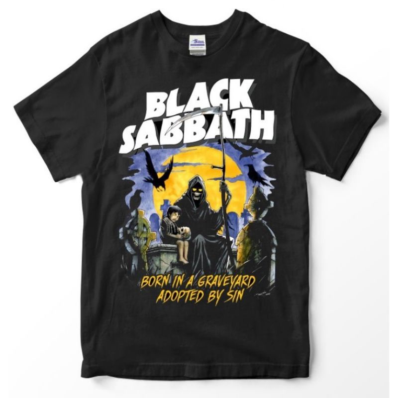 KAOS BLACK SABBATH BORN IN GRAVEYARD KAOS black sabbath KAOS band vintage