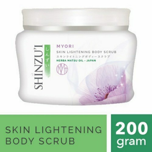 Shinzui Skin Lightening Body Scrub 200gr