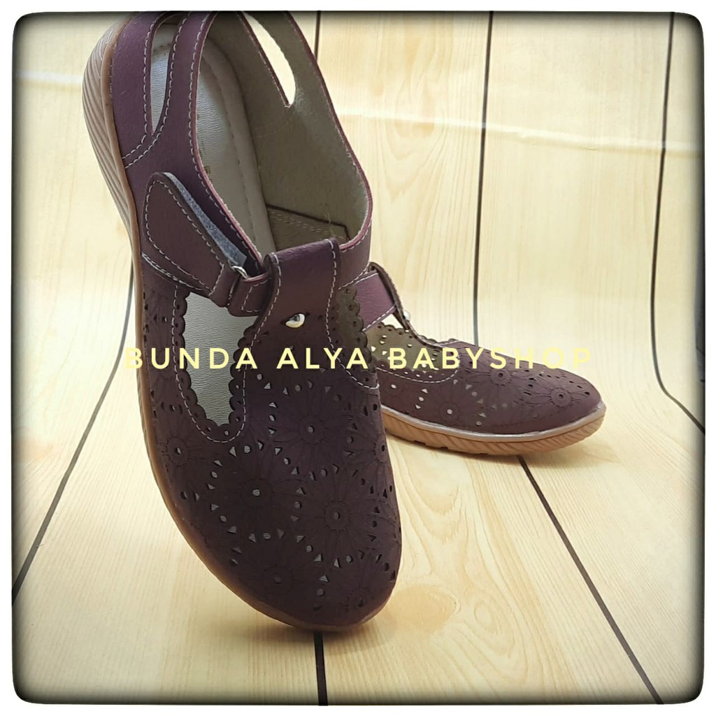 Sepatu Kerja Wanita MARUN Size 37 - 40 - Sepatu Cewek Formal Semi Formal - Sepatu Perempuan Casual