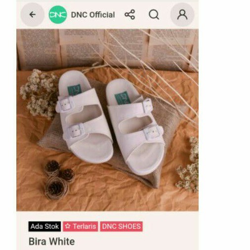 Preloved Sandal DNC shoes Original