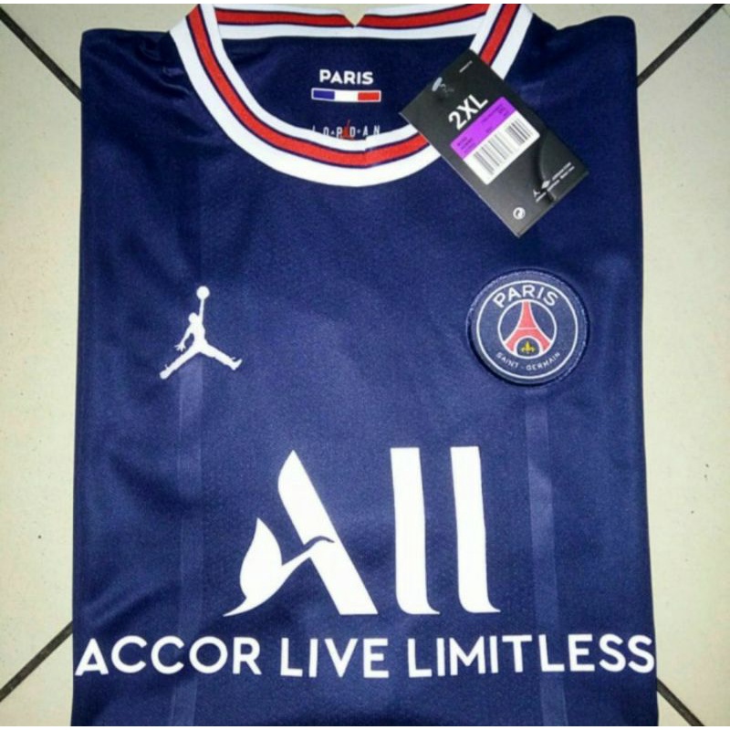 JERSEY BOLA BIG SIZE XXL 2XL XXXL 3XL XXXXL 4XL JUMBO PSG HOME 2021/22
