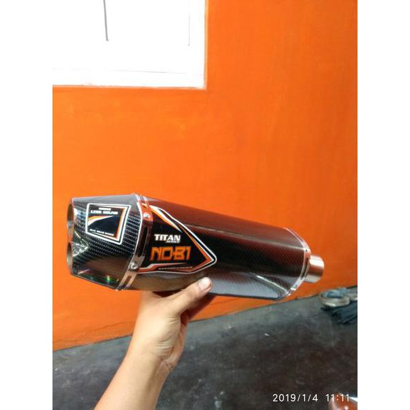 Promo Terlaris Silincer KNALPOT Nobi lubang 2 COD