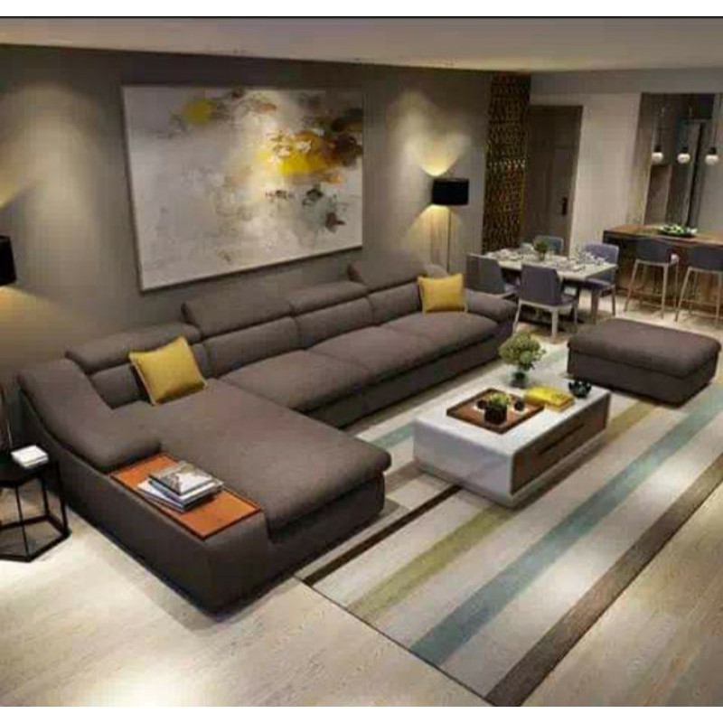 SOFA Leter U minimalis modern terbaru