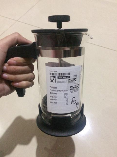 Sikupphetta Uk 0.4l Pembuat Kopi & Teh Dari Kaca