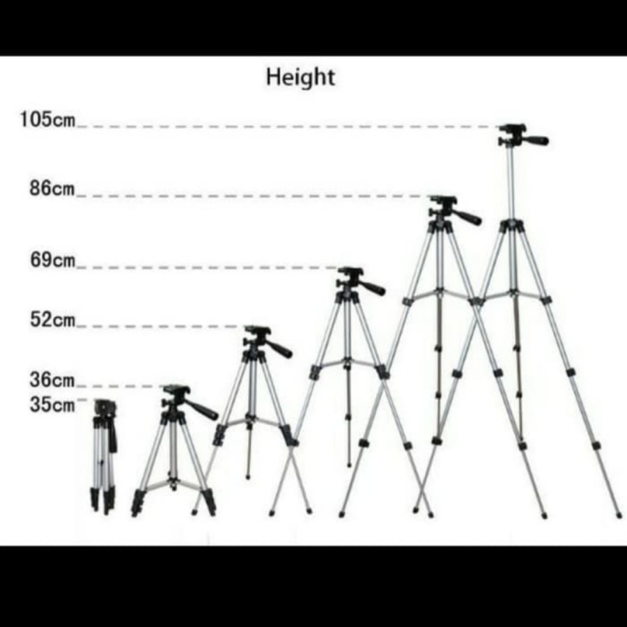 tripod 3110 tripod 31120 hp tripod kamera stand portable universal phone holder aksesoris travel new