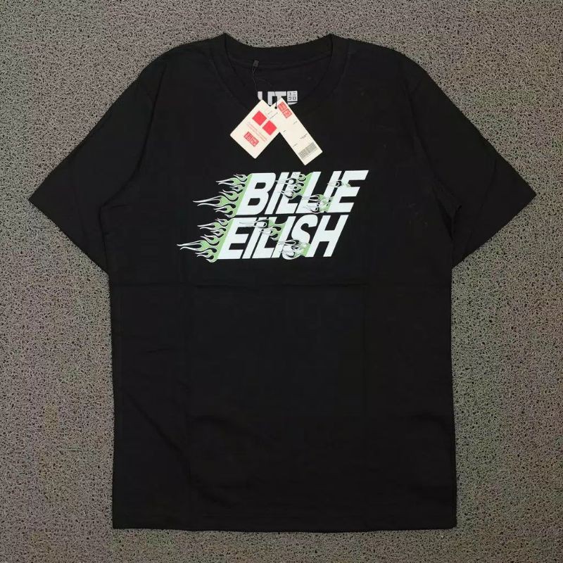 KAOS UNIQLO X UT BILLIE EILISH AUTHENTIC ORIGINAL