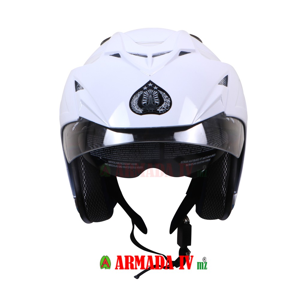 Helm Polantas Double Visor