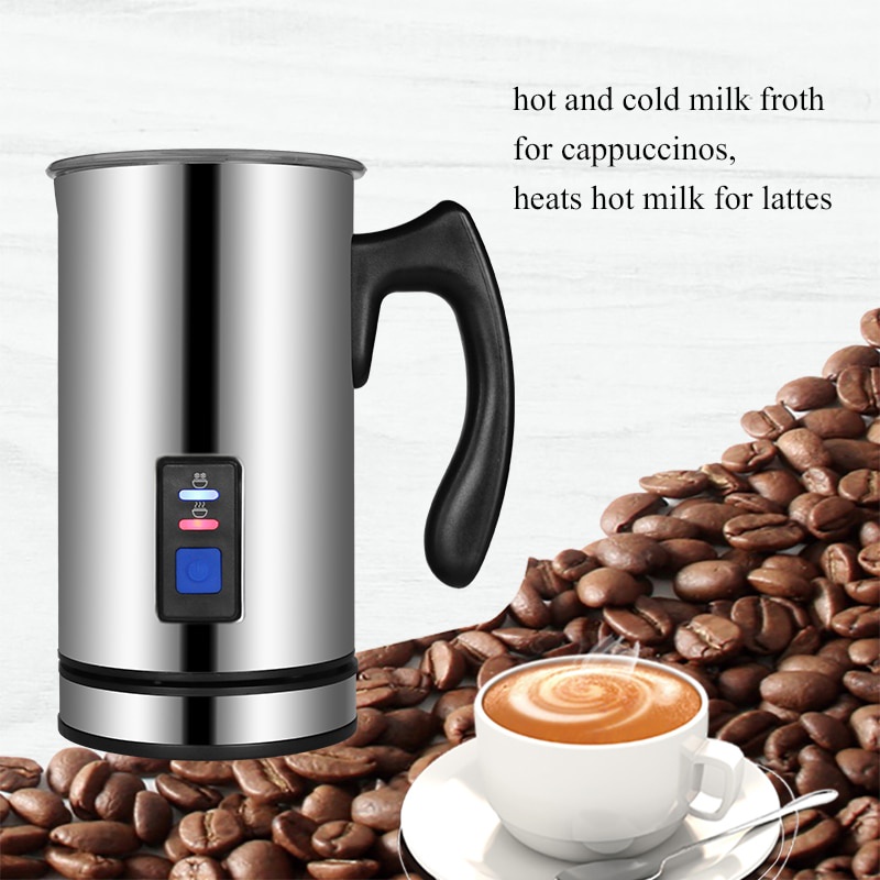 Electric Milk Frother Pembuat Busa Susu Kopi Latte Cappucino Biolomix-500W - N311VDE