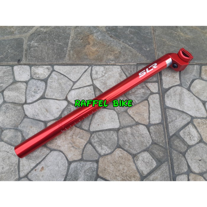TERMURAH. SEATPOST SLR 27.2 RED. SEATPOST 27.2
