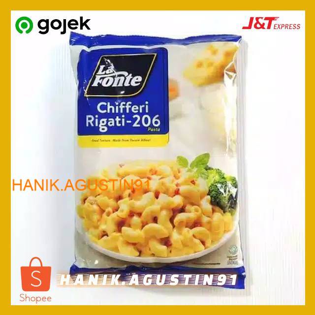 

La Fonte Chifferi Rigati 500gr - 1pcs