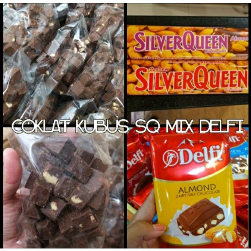 

cokelat Kubus 100gram leburan SQ