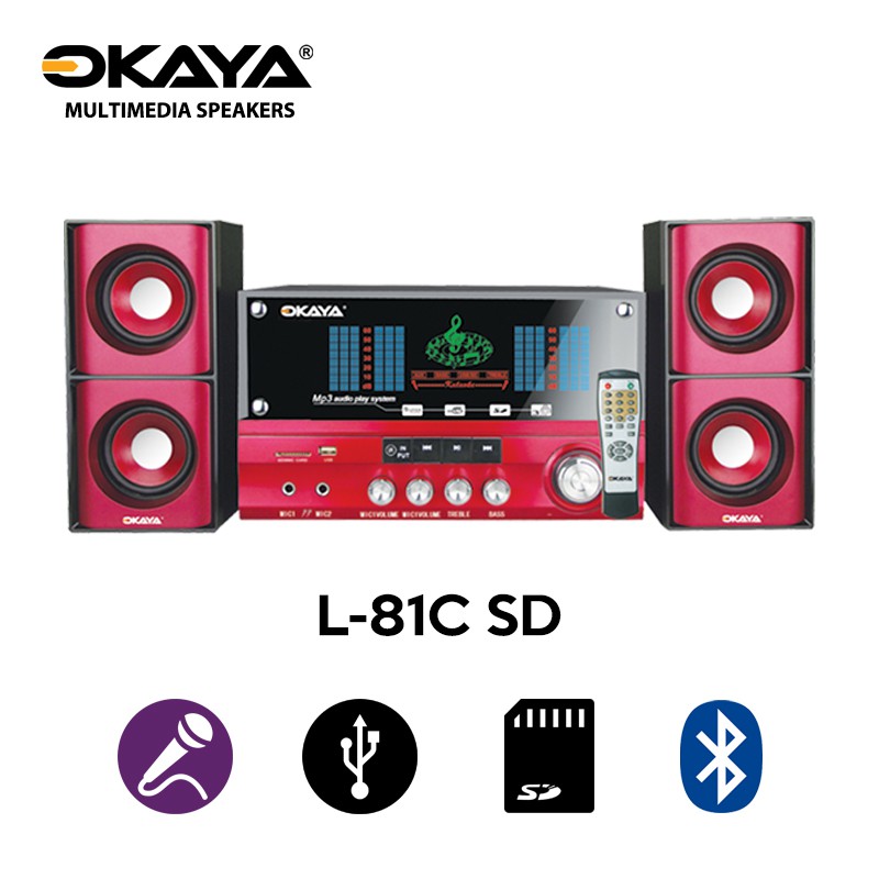 SPEAKER OKAYA L81CSD speaker 2.1
