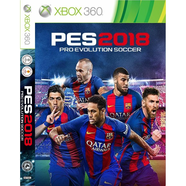 Game Pro Evolution Soccer 2018 (PES 2018) XBOX 360 for Jtag/RGH (Game Data DVD Kaset)