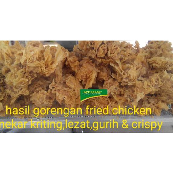 

Special BIANG TEPUNG FRIED CHICKEN 1/2 KG